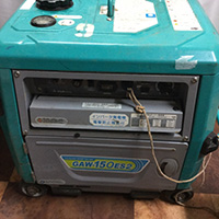 デンヨー ウェルダー 防音型エンジン溶接機 GAW-150ES2