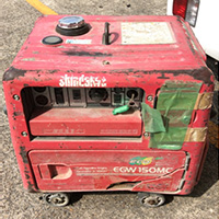 新ダイワ 防音型エンジン発電機兼用溶接機 EGW150MC-C